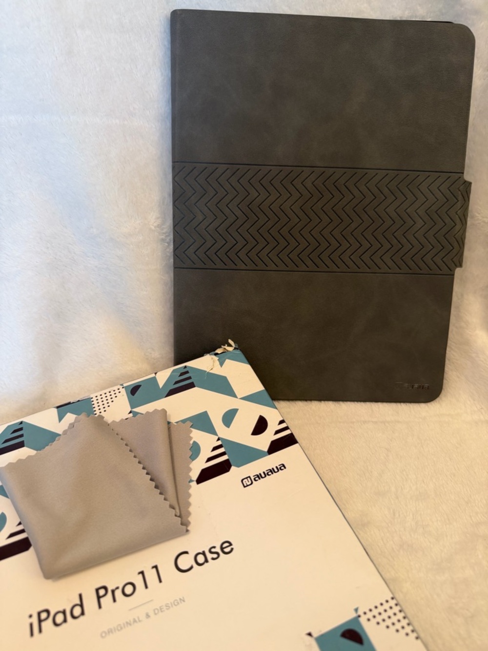 iPad case for iPad Pro 11” (4th, 3rd, 2nd, & 1st Gen) Gray by Auaua